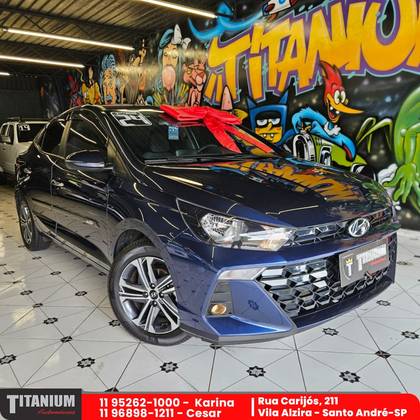 HYUNDAI HB20S 1.0 TGDI FLEX PLATINUM PLUS AUTOMÁTICO
